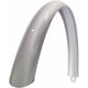 Achterspatbord 28 Transport Urban kort breed zilver