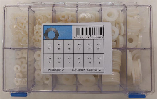 Assortiment ringen d125+d9021 nylon