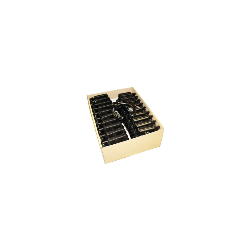 Load image into Gallery viewer, Axa Solid zwart ringslot - 14cm - ART2
