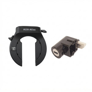 Axa ringslot atlas zwart + accuslot bafang