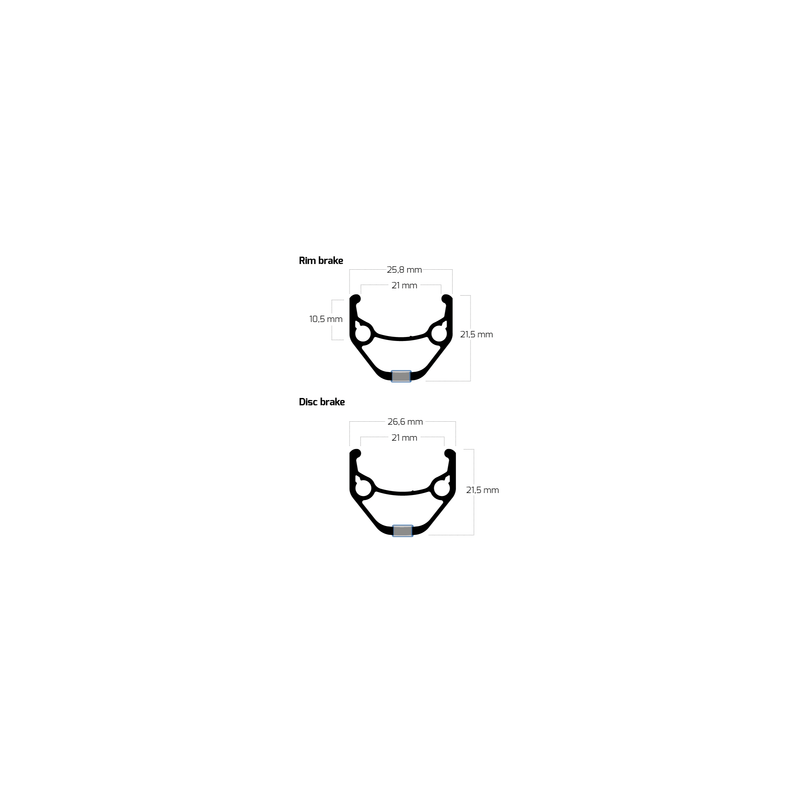 Load image into Gallery viewer, Ryde velg 28 zac421 disc 32 14 zwart

