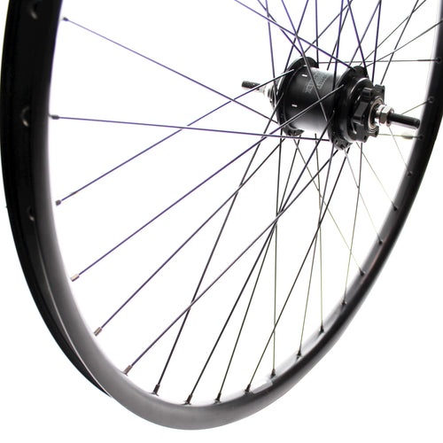 Roland achterwiel 28 sa a2k 2-speed rival26 zwart rvs spk