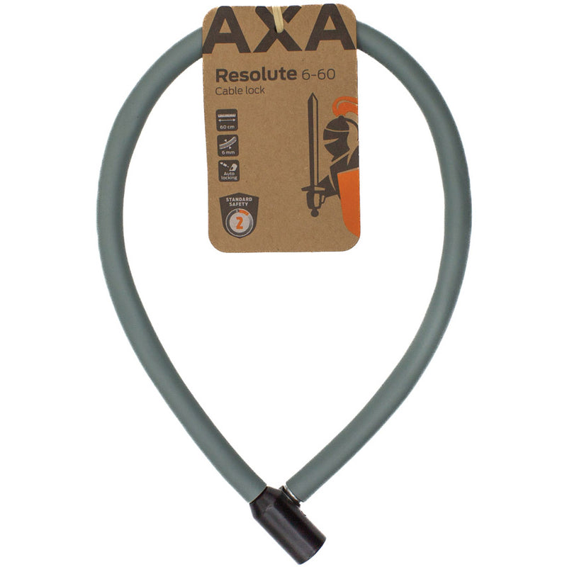 Load image into Gallery viewer, Axa kabelslot resolute 60 6 groen (kaart)
