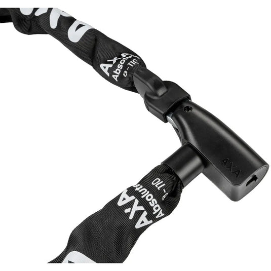 Axa slot ketting absolute 8-110 zwart safety index 9