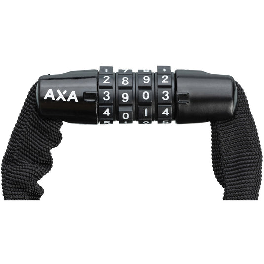 Axa slotketting rigid 120cm codeslot blauw (kaart)