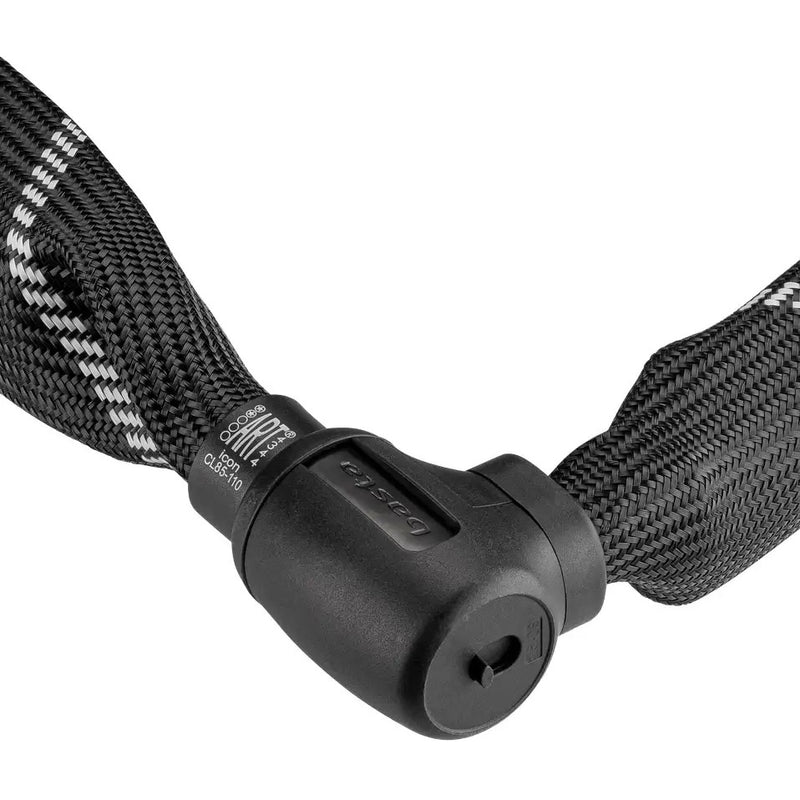 Load image into Gallery viewer, Axa kettingslot basta cl 85-110 zwart art 2**
