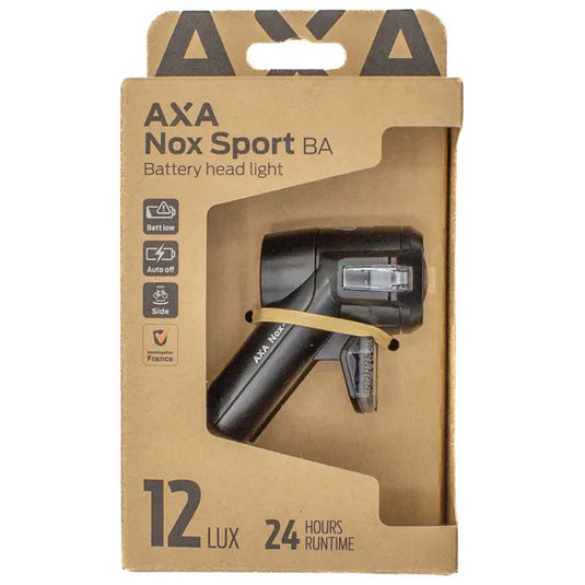Axa koplamp nox sport batterij automaat 12 lux