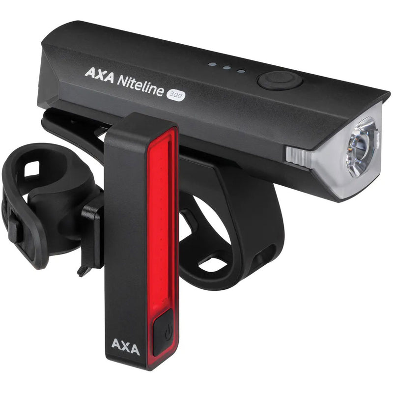 Afbeelding laden in galerijviewer, Axa verlichtingsset niteline 300 300lux usb-c
