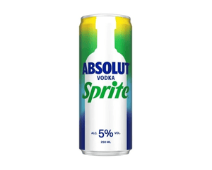 Absolut sprite absolut vodka sprite blik (12x 250ml)