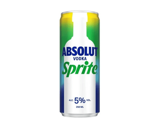 Absolut sprite absolut vodka sprite blik (12x 250ml)