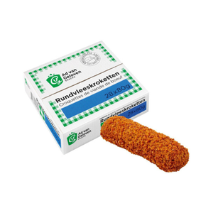 Ad van geloven 20% rundvleeskroket (28x 80 gr)