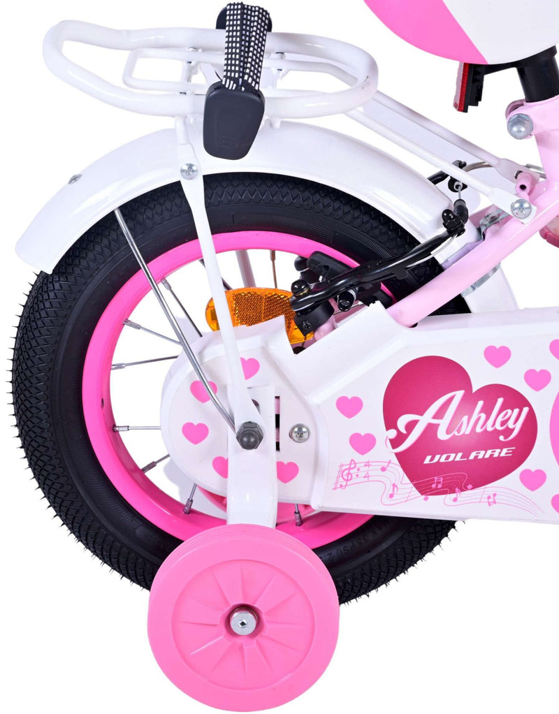Load image into Gallery viewer, Volare Ashley Kinderfiets Meisjes 12 inch Roze Twee handremmen
