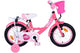 Volare Ashley Kinderfiets Meisjes 14 inch Roze Rood Twee Handremmen