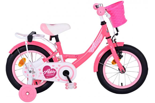 Load image into Gallery viewer, Volare Ashley Kinderfiets - Meisjes - 14 inch - Roze Rood
