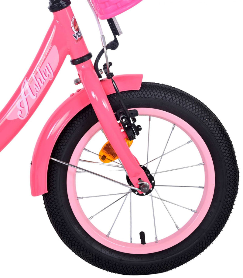 Load image into Gallery viewer, Volare Ashley Kinderfiets - Meisjes - 14 inch - Roze Rood
