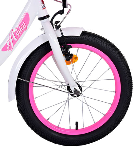 Volare Ashley Kinderfiets - Meisjes - 16 inch - Wit