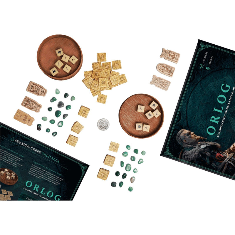 Load image into Gallery viewer, Asmodee Assassin’s Creed Valhalla! Orlog Dice Game
