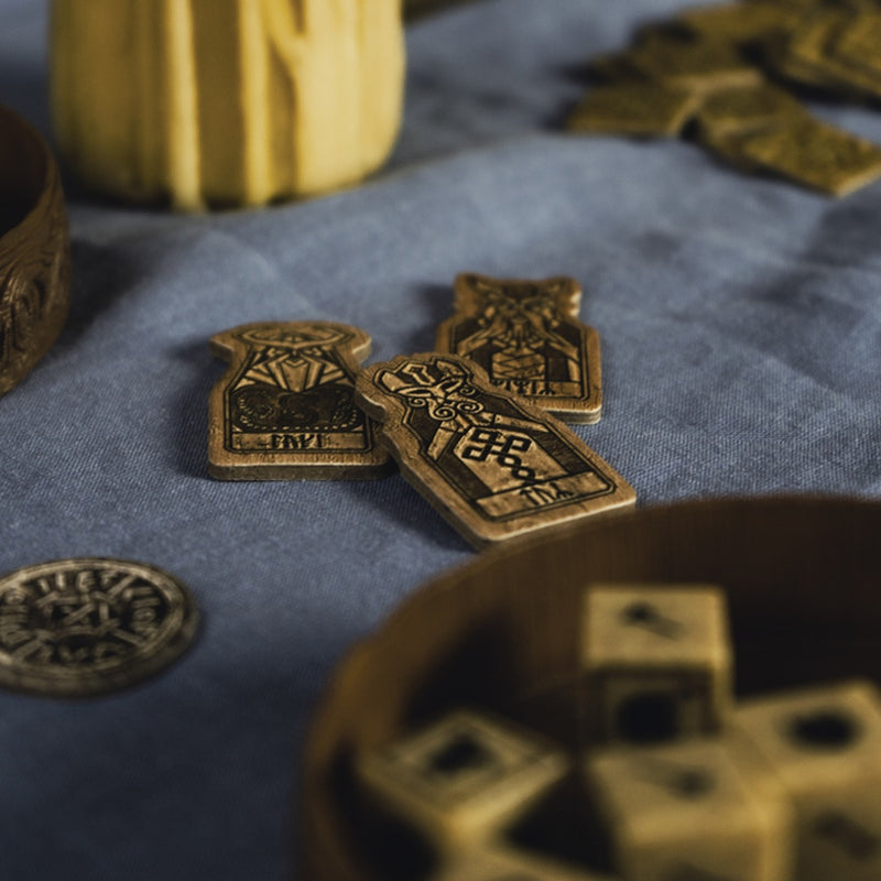 Load image into Gallery viewer, Asmodee Assassin’s Creed Valhalla! Orlog Dice Game
