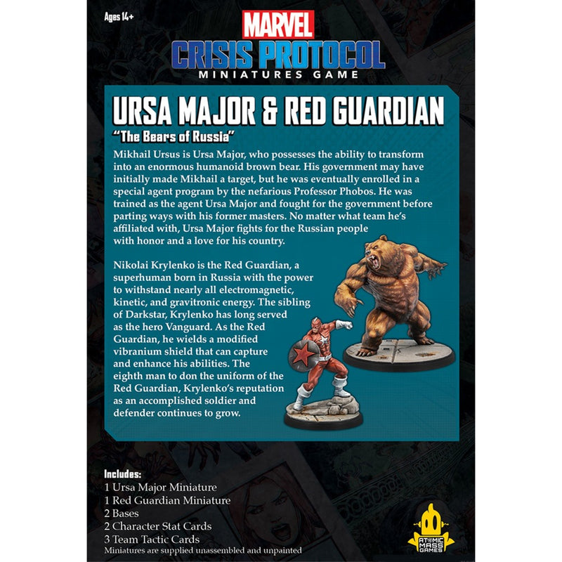 Load image into Gallery viewer, Asmodee Crisis Protocol: Ursa Major Red Guardian
