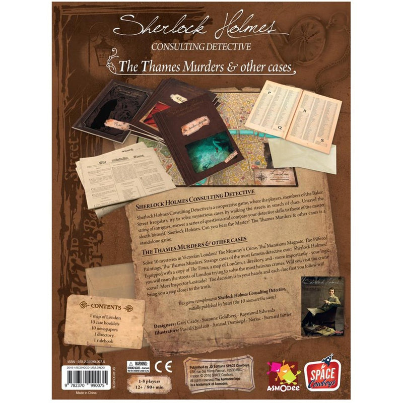 Load image into Gallery viewer, Asmodee Sherlock Holmes Consulting Detective: The Thames M
