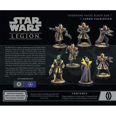 Asmodee Star Wars: Legion Black Sun Enforcers unit expan