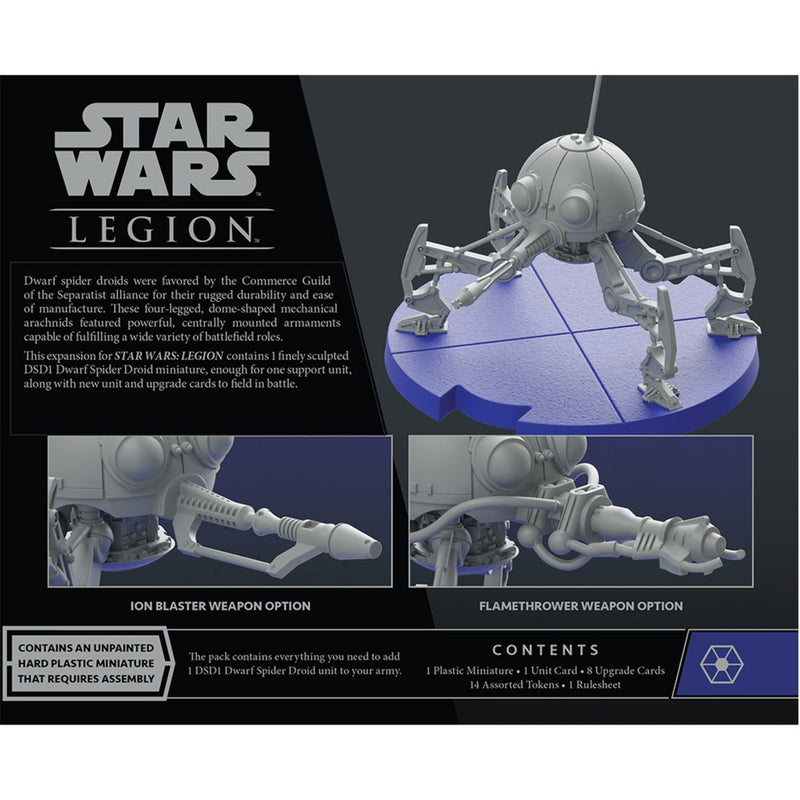 Load image into Gallery viewer, Asmodee Star Wars: Legion DSD1 Dwarf Spider Droid Unit E
