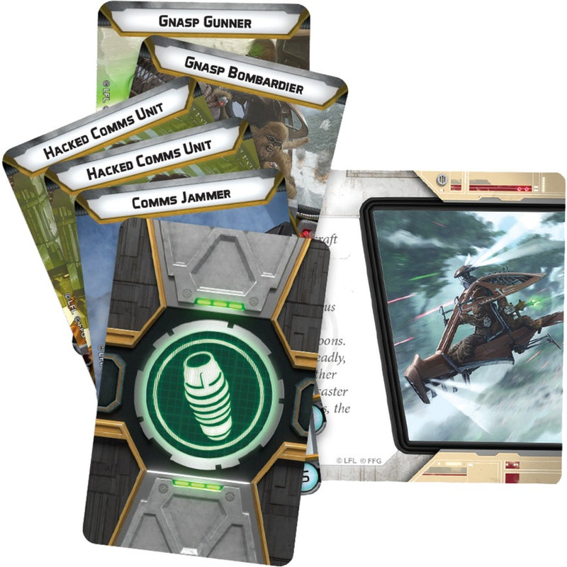 Load image into Gallery viewer, Asmodee Star Wars: Legion Raddaugh Gnasp Fluttercraft Ex
