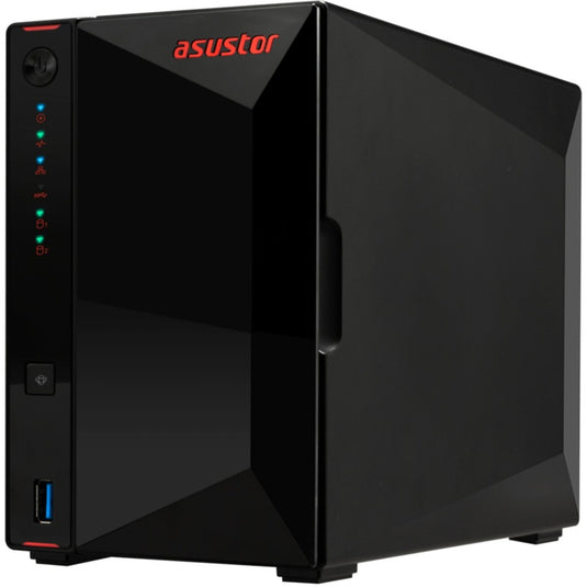 Asustor nimbustor 2 as5402t nas (zwart, lan, usb, hdmi)