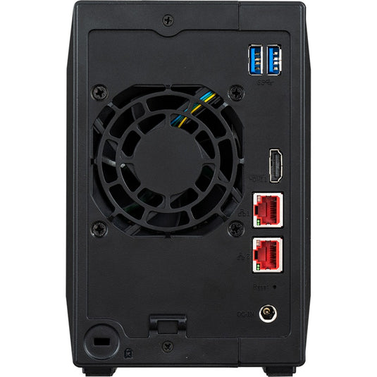 Asustor nimbustor 2 as5402t nas (zwart, lan, usb, hdmi)