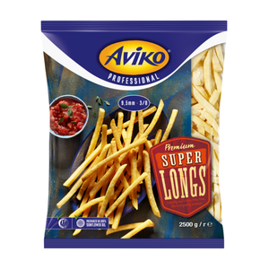 Aviko premium 9,5 mm super longs friet (5x 2,5 kg)