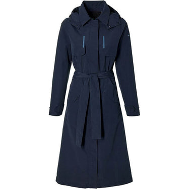 Basil trenchcoat mosse dames night blue s