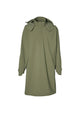 Basil poncho mosse unisex olive green m l