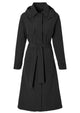 Basil trenchcoat mosse dames jet black xl