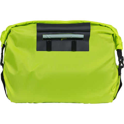 Basil Keep Dry and Clean - rain cover - horizontal - neon yellow