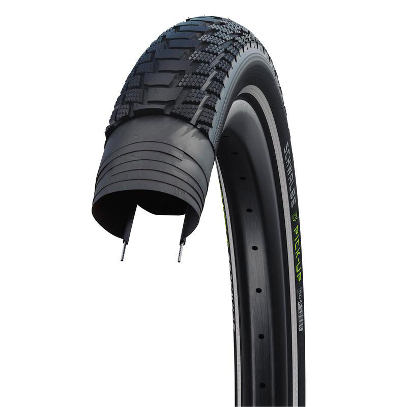 Load image into Gallery viewer, Schwalbe buitenband pick-up e-cargo 26x2.35 (60-559) zwart reflex
