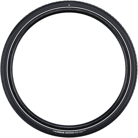 Schwalbe draadband motion big apple 50-622 +r zwart