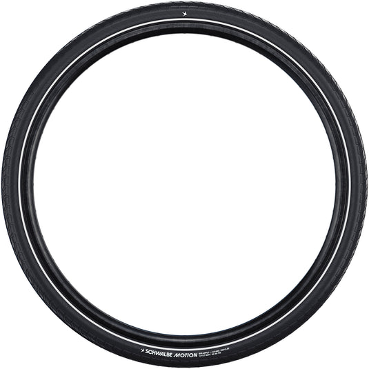 Schwalbe draadband motion big apple 50-507 +r zwart
