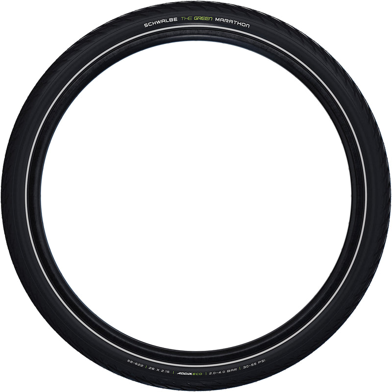 Load image into Gallery viewer, Schwalbe Marathon green guard 55-622(28x2.15) zwart reflex
