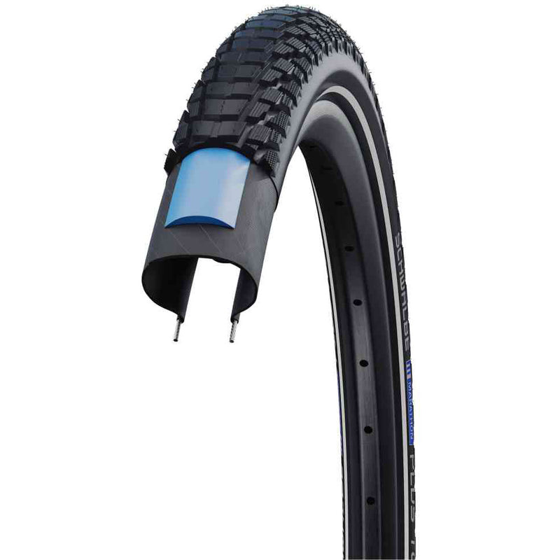 Load image into Gallery viewer, Schwalbe draadband marathon plus tour perf 55-622 +r zwart
