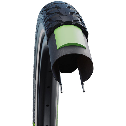 Schwalbe energizer plus green guard 55-622(28x2.15) zwart reflex