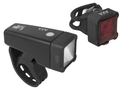 Load image into Gallery viewer, Axa verlichtingsset niteline t4-r usb (op kaart)
