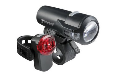 AXA Verlichtingsset Compactline 20 USB oplaadbaar