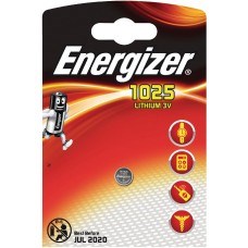 Energizer knoopcel cr1025 lithium 3v blister