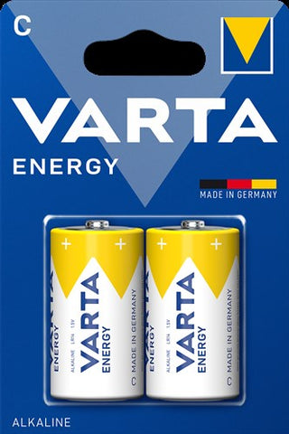 Varta battery lr14 energy alkaline card a 2