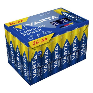 Batterijen varta longlife power aa 24 stuks