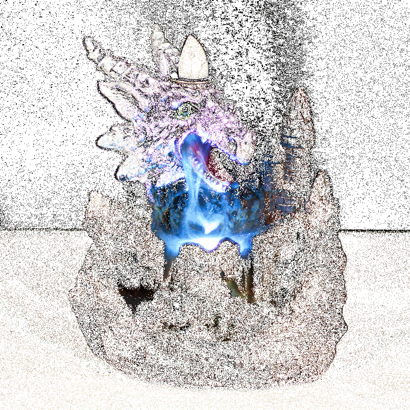 Load image into Gallery viewer, Paarse draak led backflow wierookhouder
