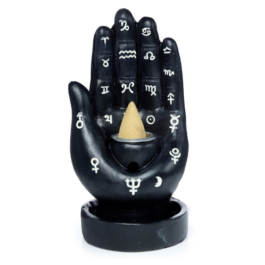 Mantra hand backflow wierookhouder