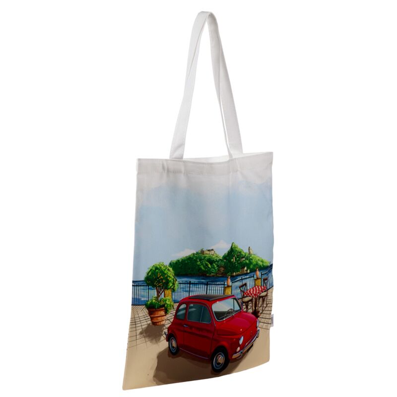 Load image into Gallery viewer, Fiat 500 riviera schouder boodschappentas
