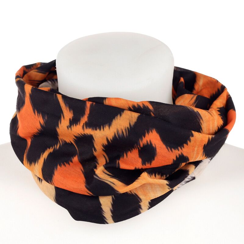 Load image into Gallery viewer, Luipaard dierenprint colsjaal nekwarmer snood
