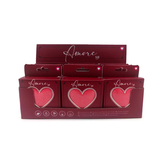 Amore hart bruisballen gift box